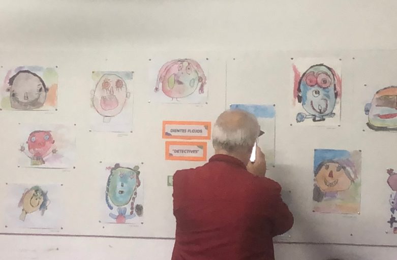 Con la llegada de la primavera, floreció el arte en la escuela