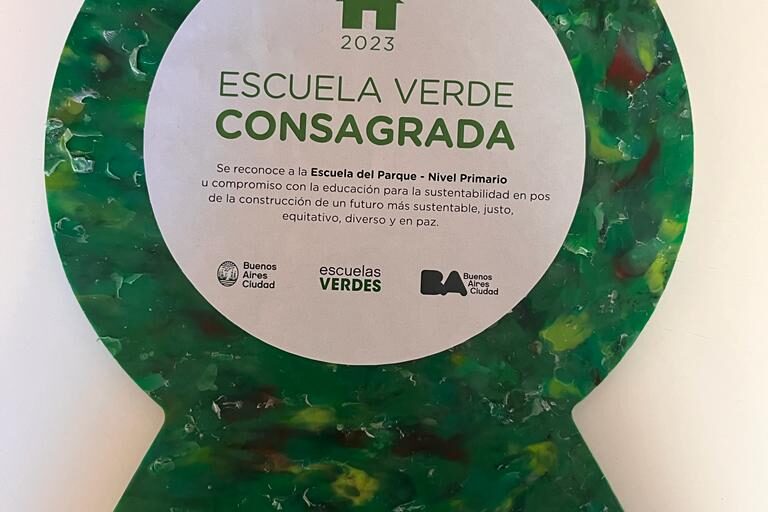 Nuestra escuela obtuvo el reconocimiento de ESCUELA CONSAGRADA que otorga el programa  ESCUELAS VERDES.